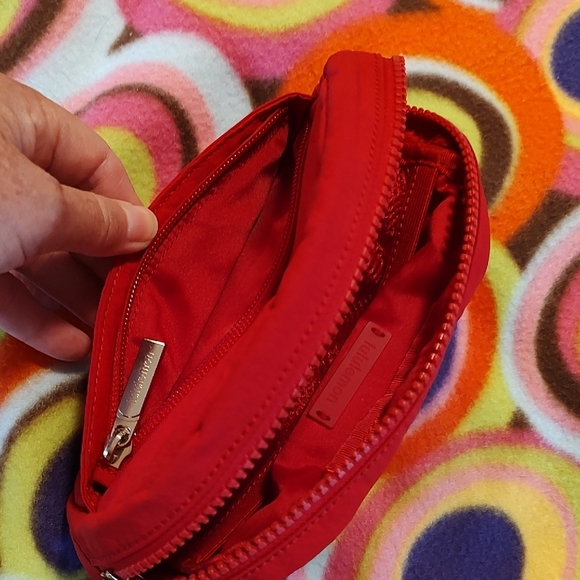 Lululemon Double Zip Pouch Red NWOT - Picture 6 of 6